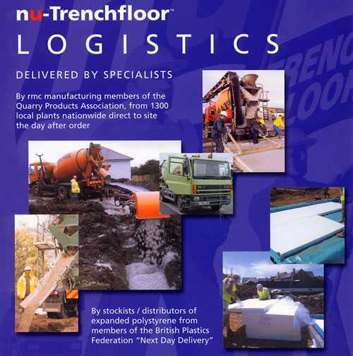 nu-Trenchfloor logistics